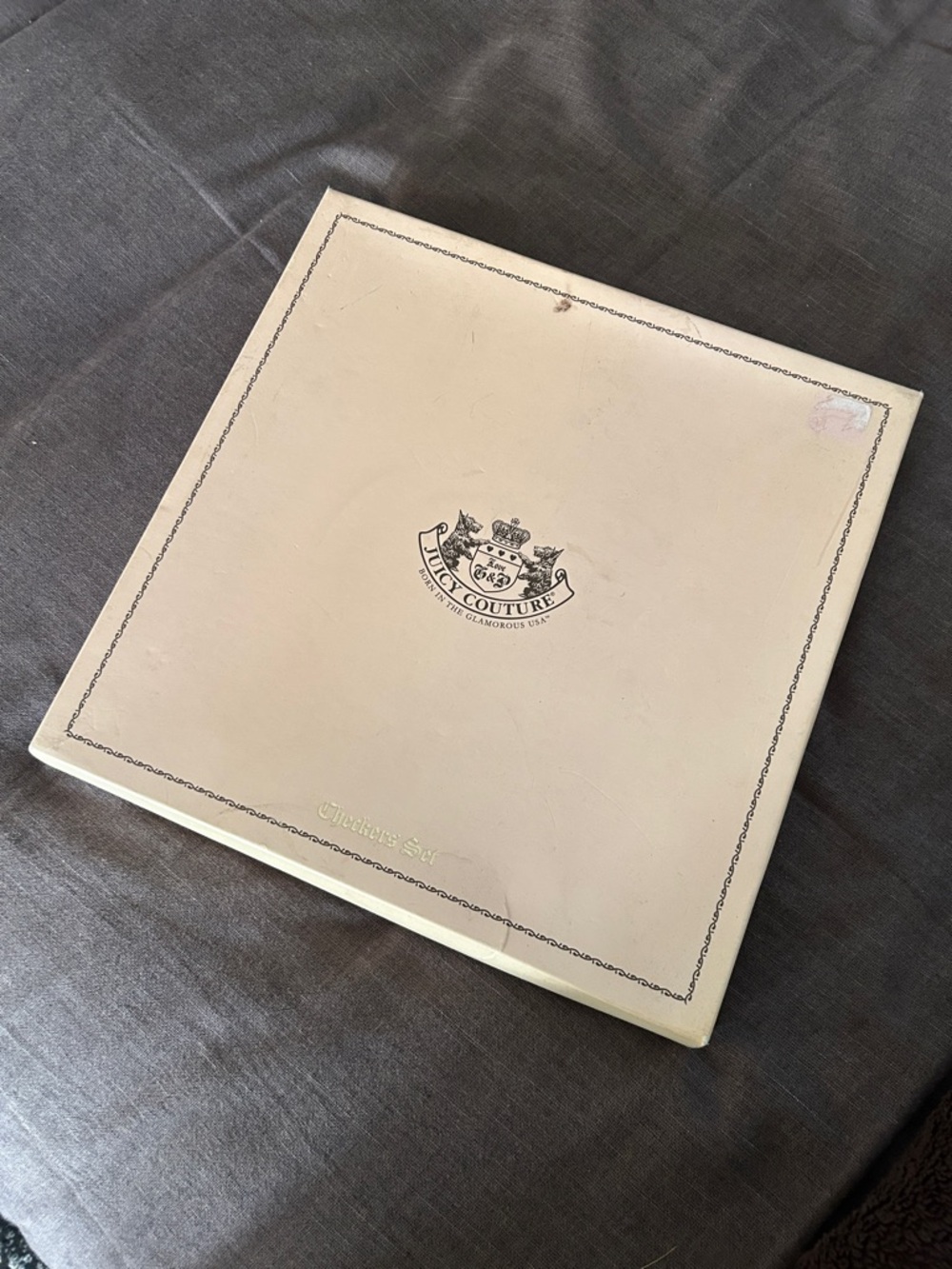juicy couture keepsake checkerboard set - Picture 2 of 3